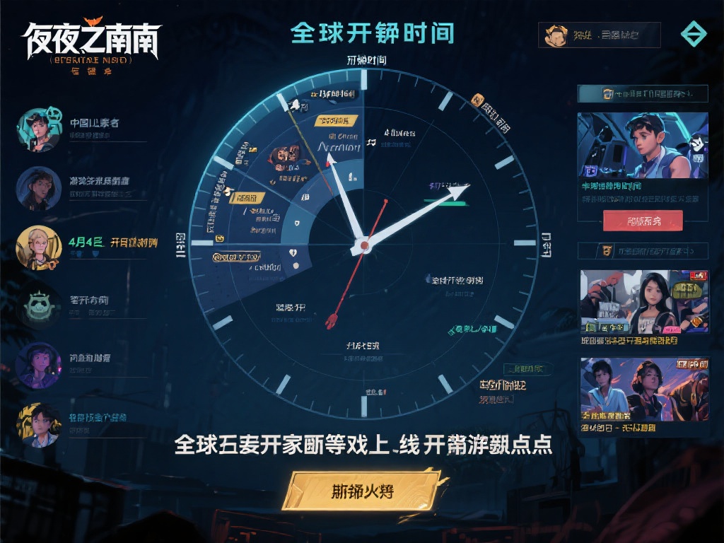 《午夜之南》全球解锁时刻表公布,国服4月4日凌晨正式开启 对于广大游戏爱好者来说,等待一款期待已久