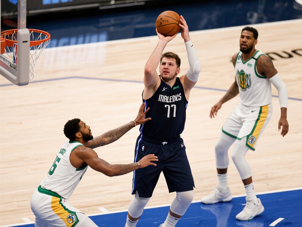 东契奇手感低迷17投仅6中,三分全失仍贡献19分8板7助1帽 分析东契奇本场表现,不难发现对手对他的防