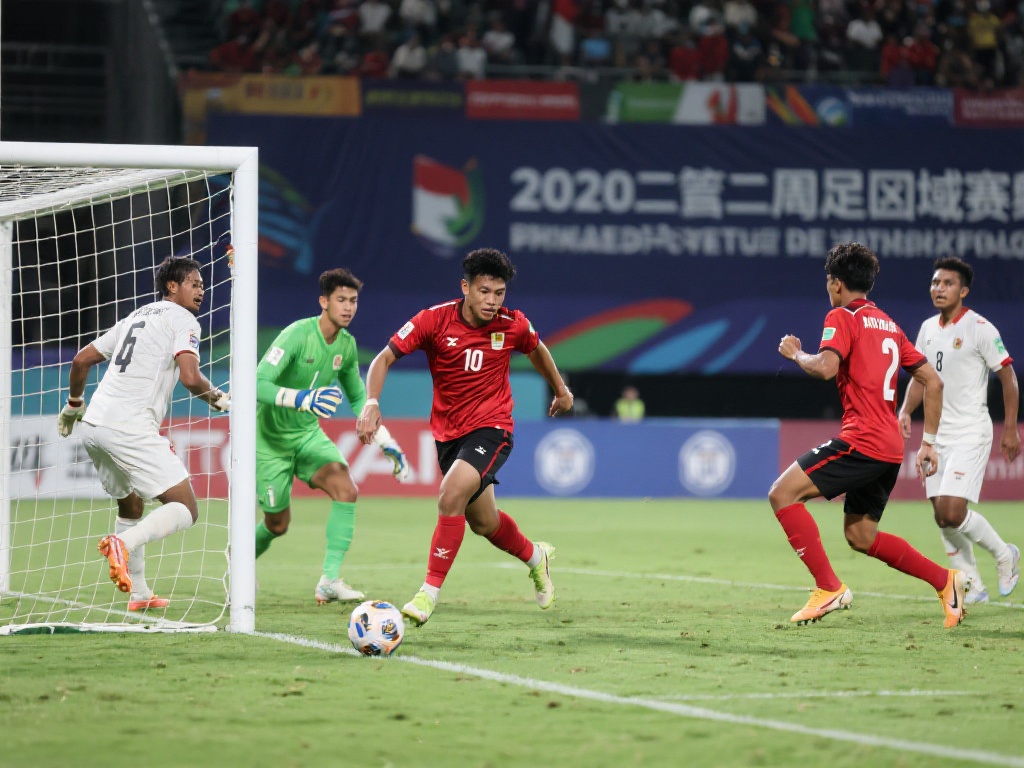 韩国队与印尼队激战决赛席位争夺战 有一个典型的案例是两周前举行的区域赛上,