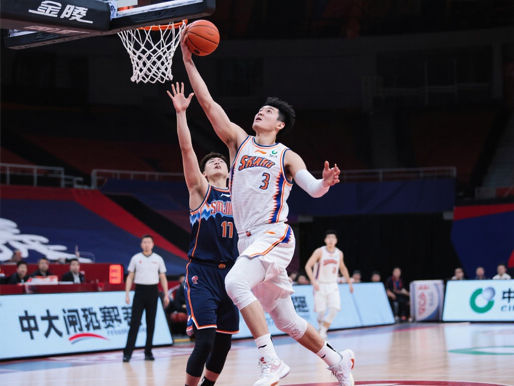 王哲林作为上海队的内线统治者，不仅拥有优